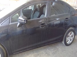 2014 HONDA CIVIC, BLACK, LX MODEL, 1.8L, AT,   A26323